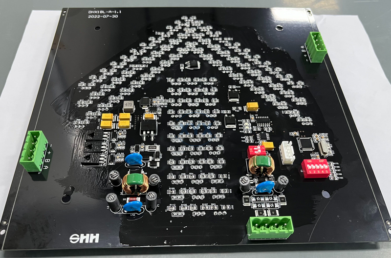 矿用安全信号灯主板焊板